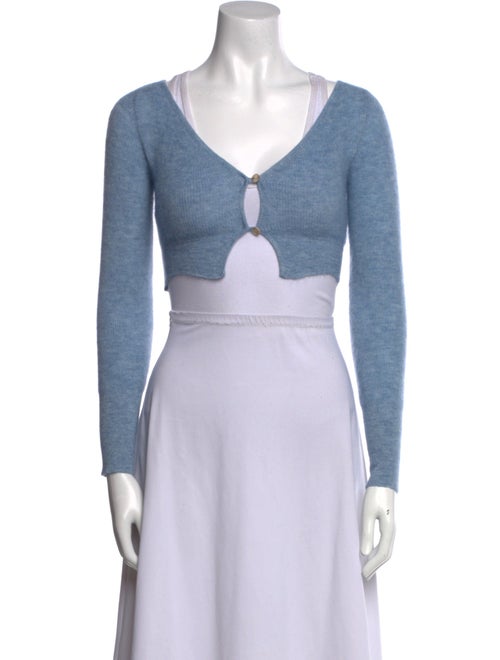 Jacquemus Mohair V-Neck Sweater