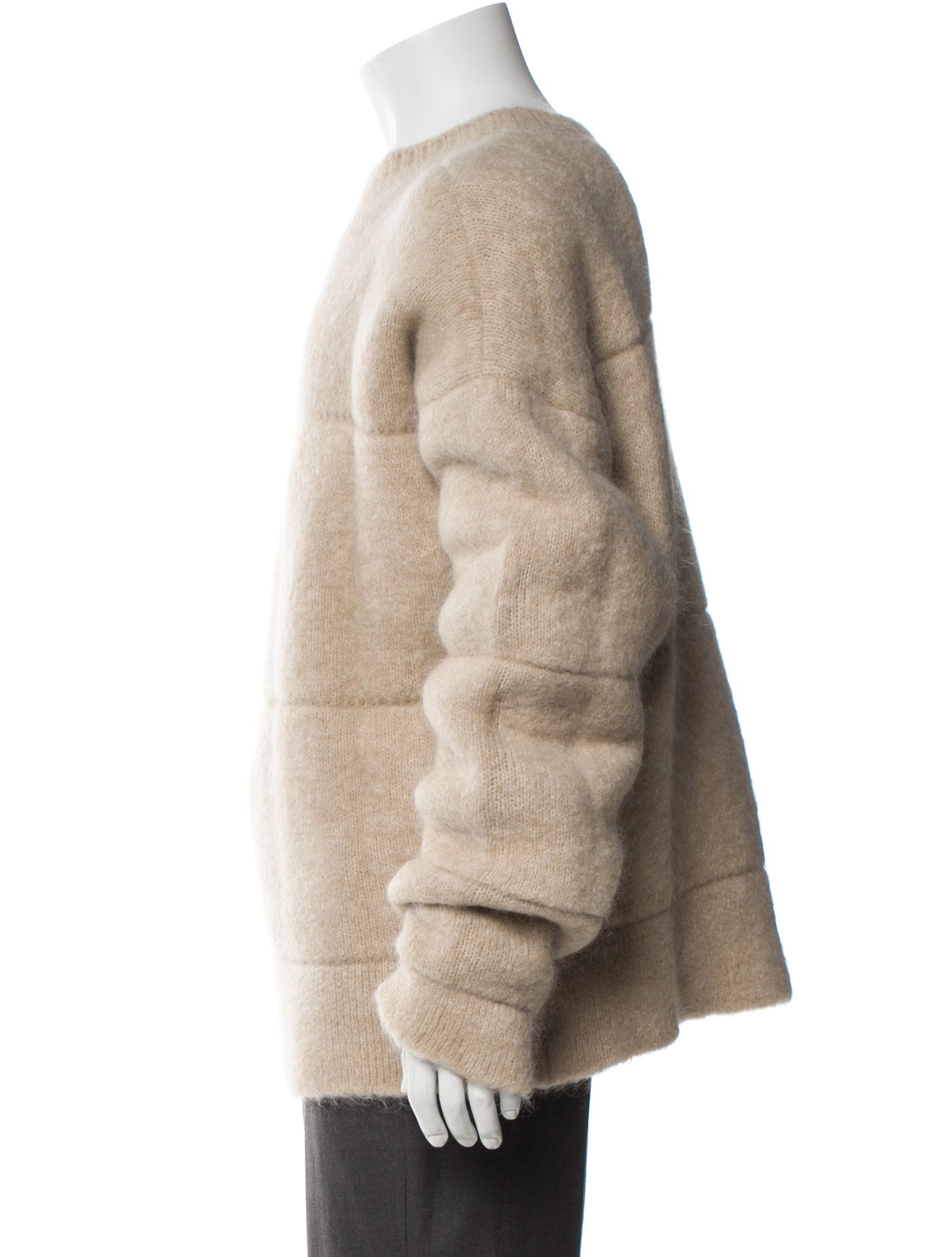 Jacquemus Crew Neck Long Sleeve Pullover