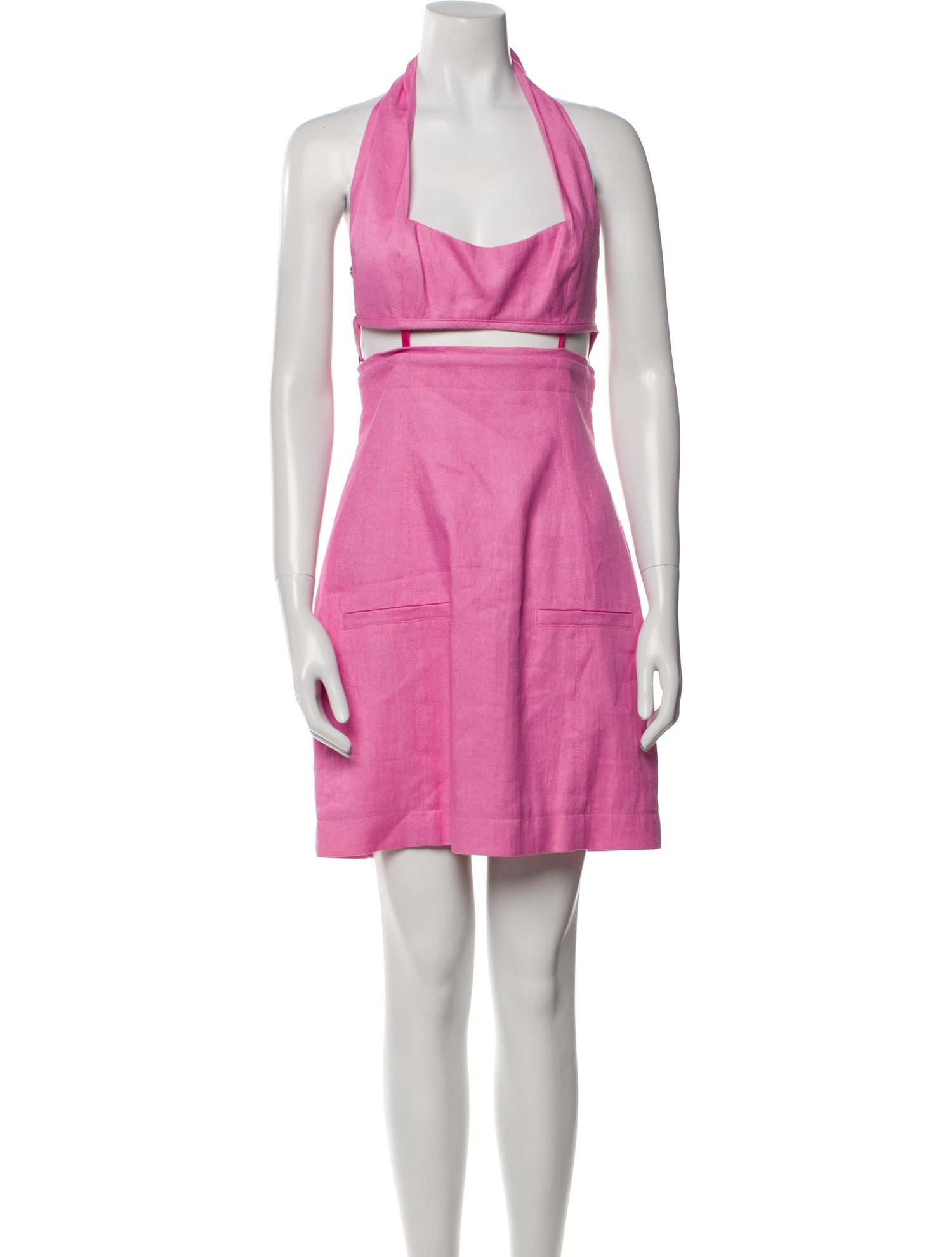 Jacquemus Halterneck Mini Dress