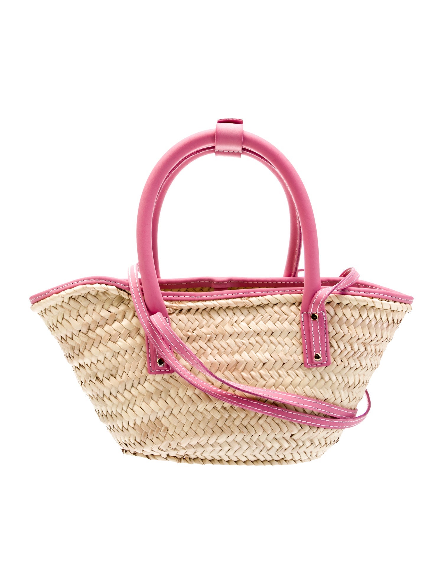 Jacquemus Straw Top Handle Bag