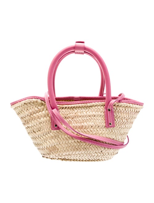 Jacquemus Straw Top Handle Bag