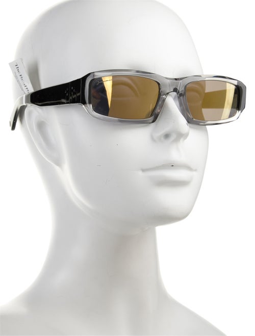 Jacquemus Square Mirrored Sunglasses