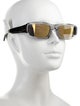 Jacquemus Square Mirrored Sunglasses