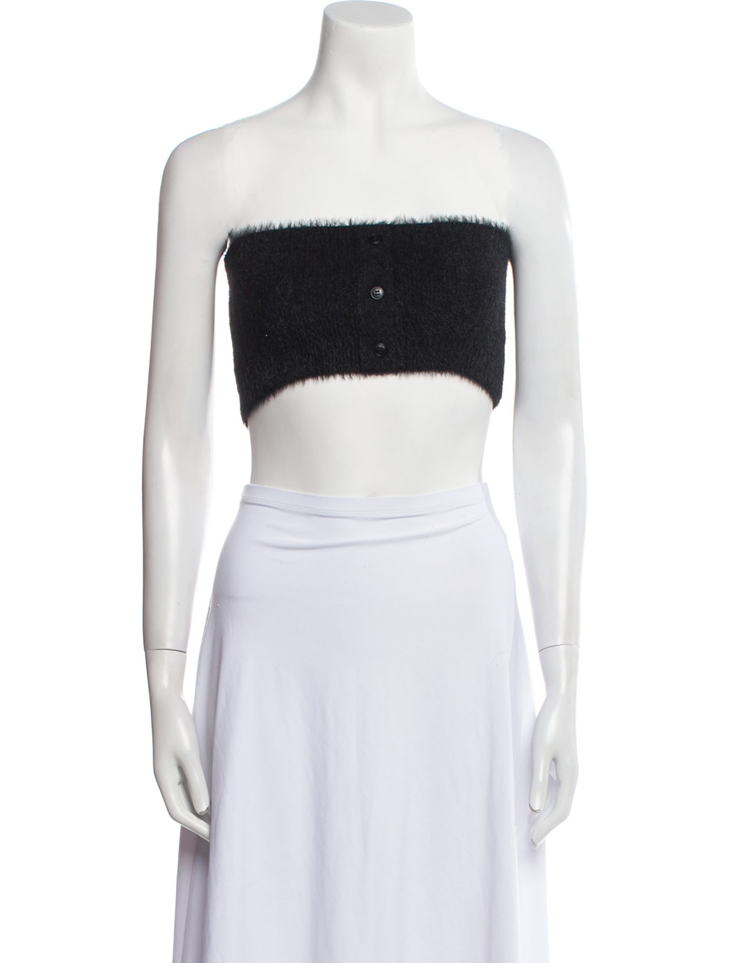 Jacquemus Strapless Crop Top