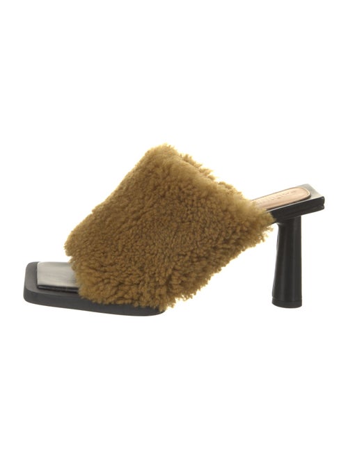 Jacquemus Shearling Slides