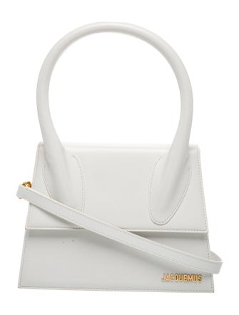 Jacquemus Leather Top Handle Bag