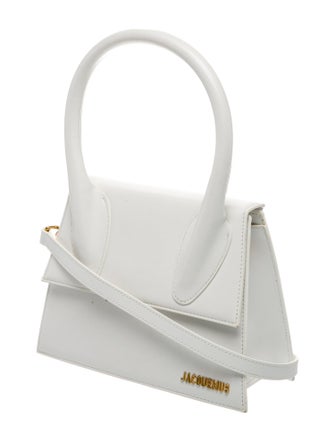 Jacquemus Leather Top Handle Bag