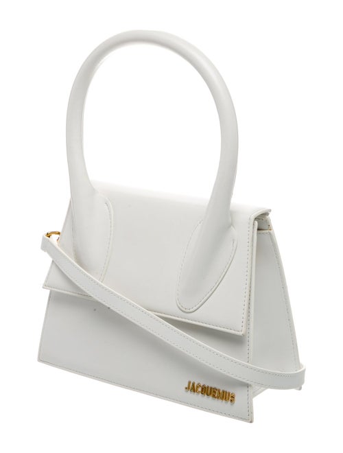 Jacquemus Leather Top Handle Bag