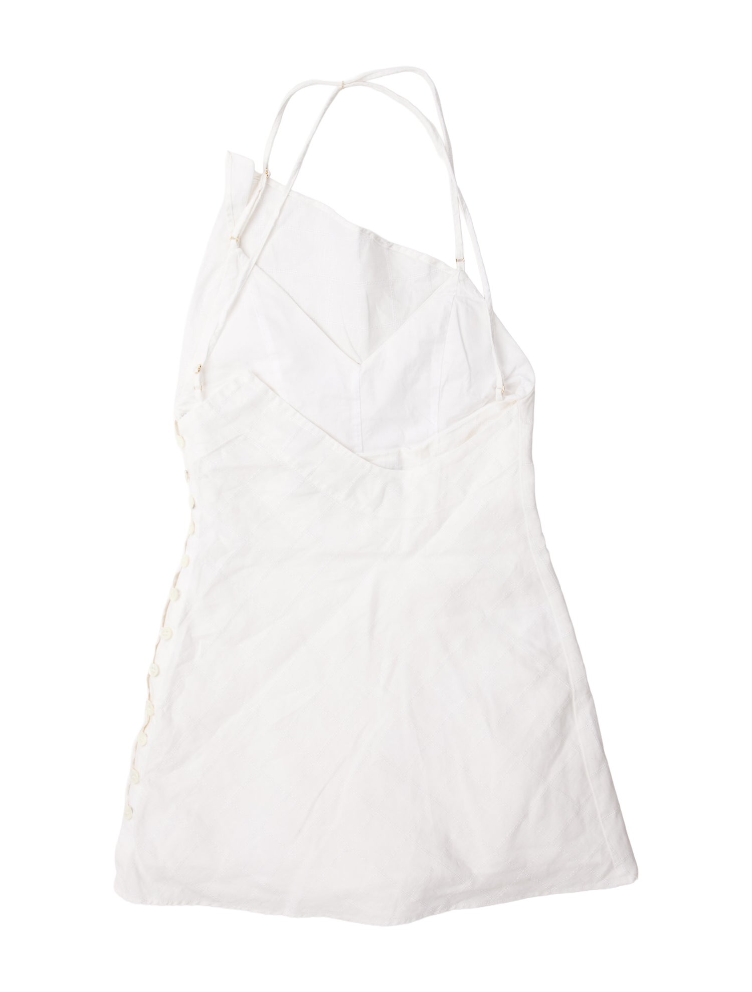 Jacquemus Linen Mini Dress