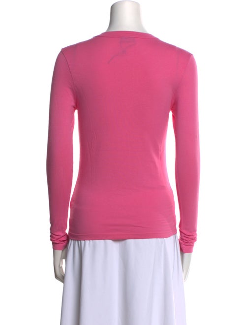 Jacquemus Crew Neck Long Sleeve Top