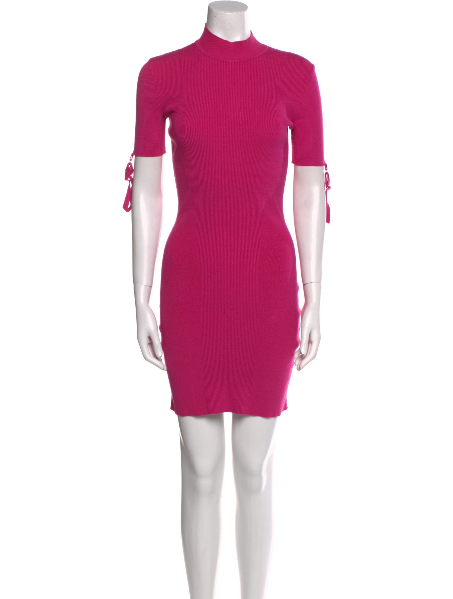 Jacquemus Mock Neck Mini Dress