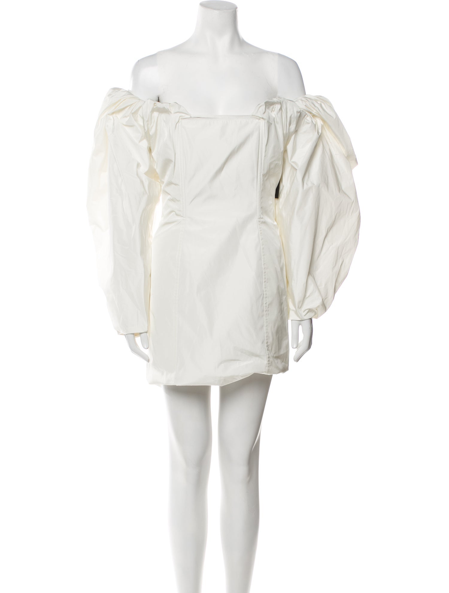 Jacquemus Off-The-Shoulder Mini Dress