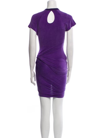 Jacquemus Mock Neck Mini Dress