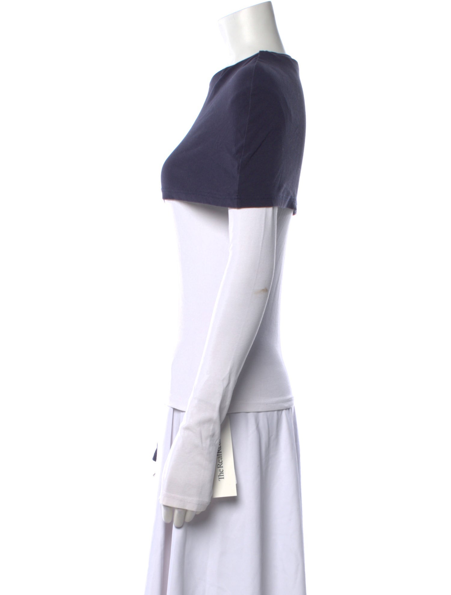 Jacquemus Scoop Neck Long Sleeve Top