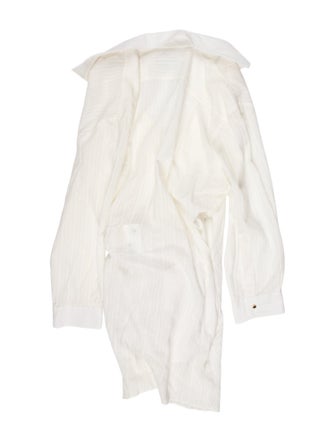 Jacquemus Plunge Neckline Mini Dress