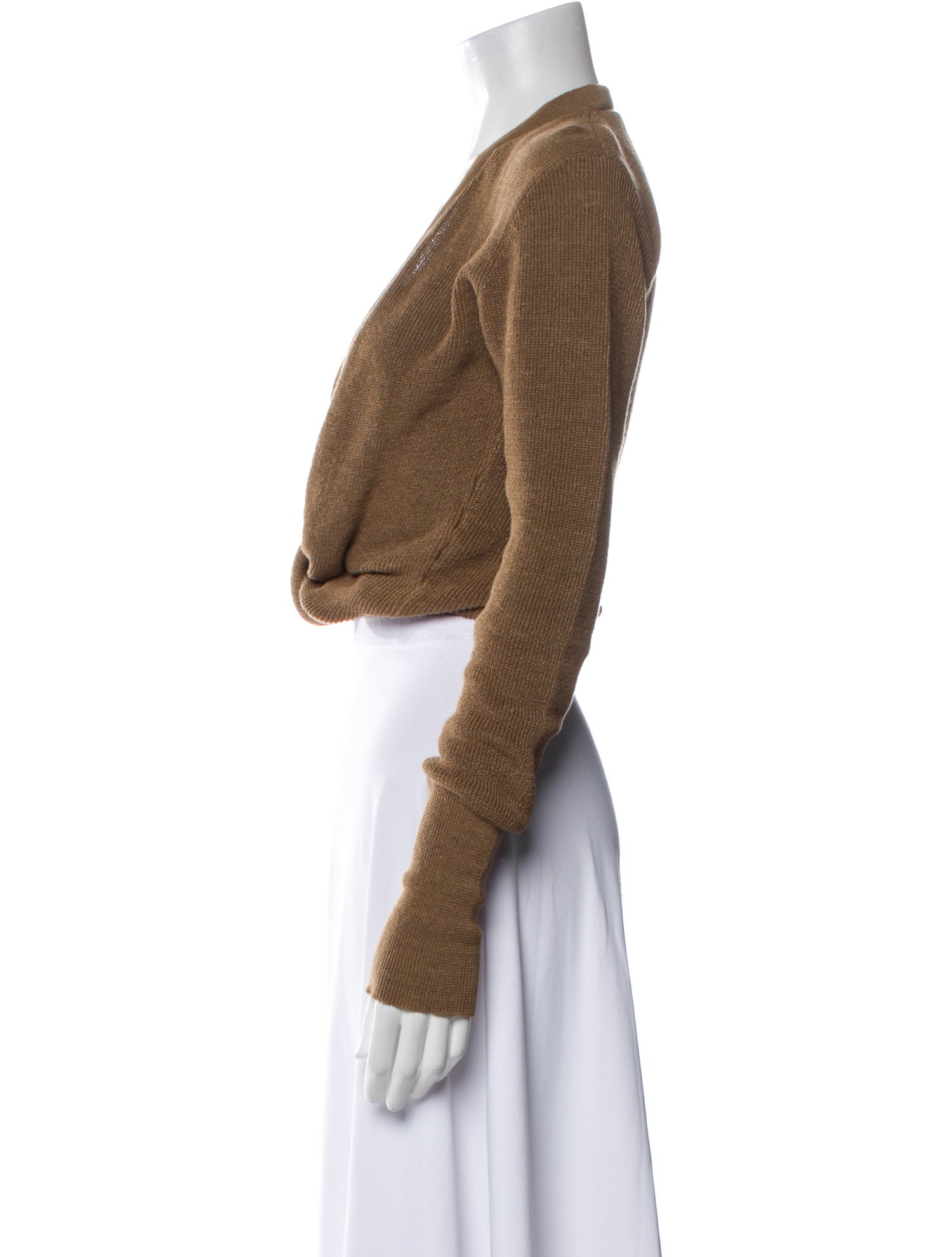 Jacquemus Linen V-Neck Sweater