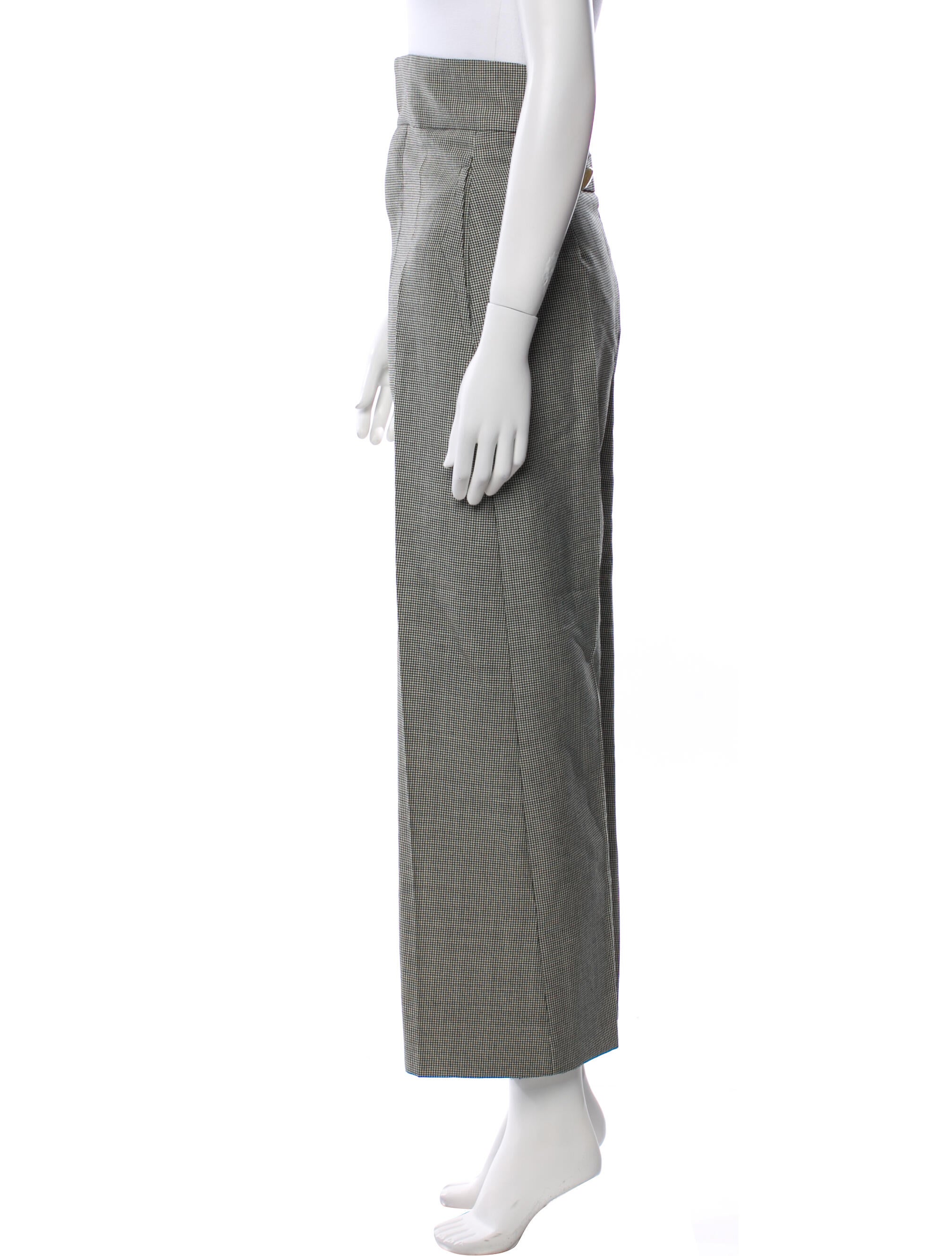 Jacquemus Wool Wide Leg Pants