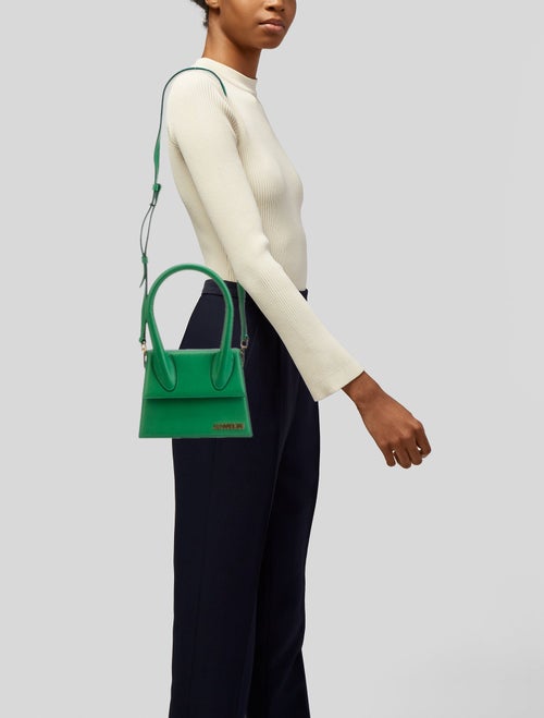 Jacquemus Leather Top Handle Bag