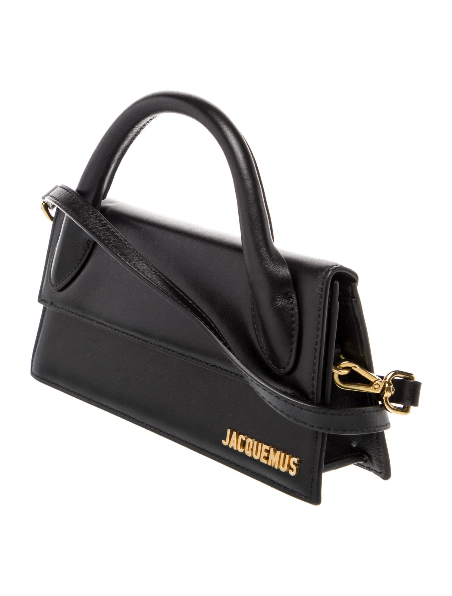 Jacquemus Leather Top Handle Bag