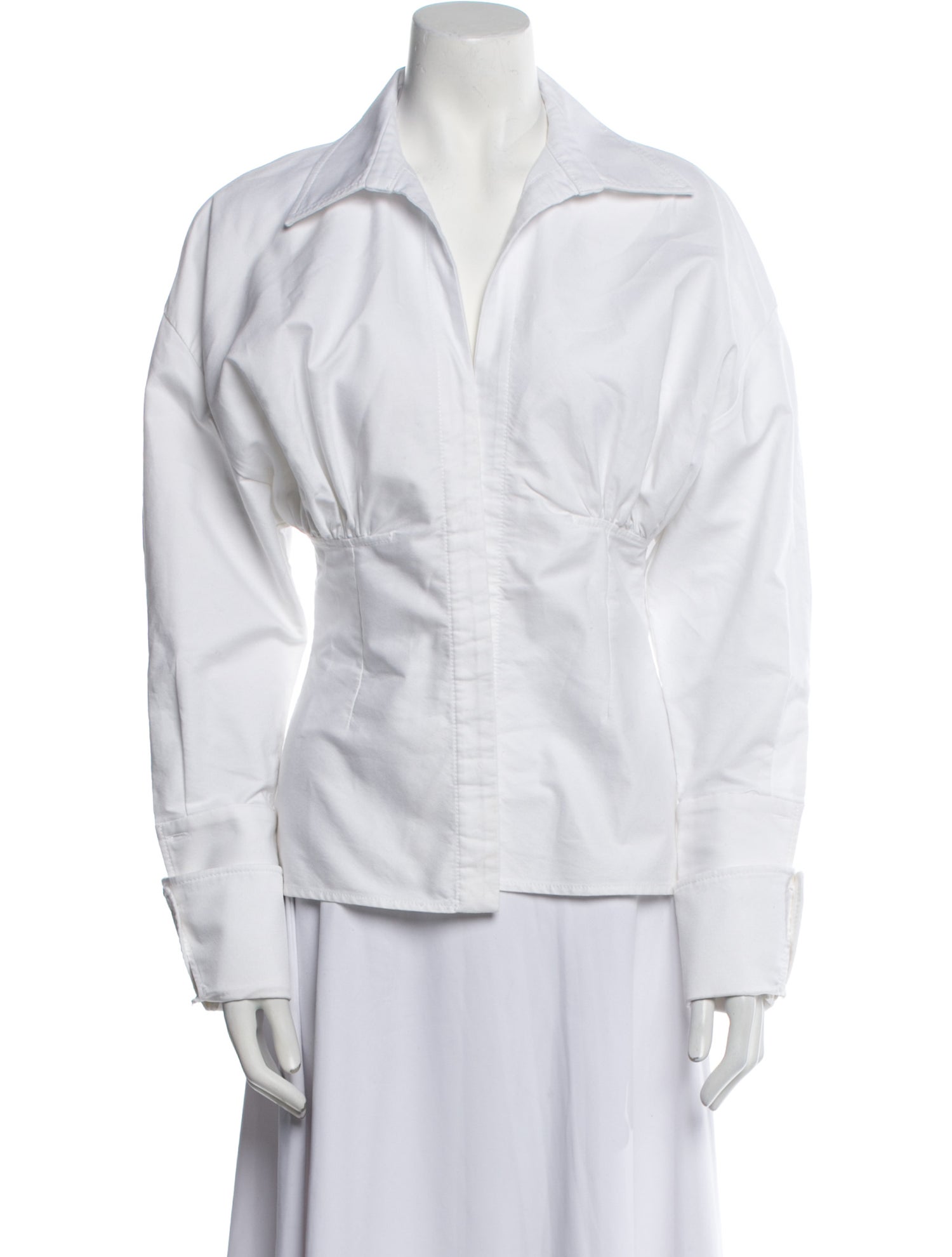Jacquemus Long Sleeve Button-Up Top
