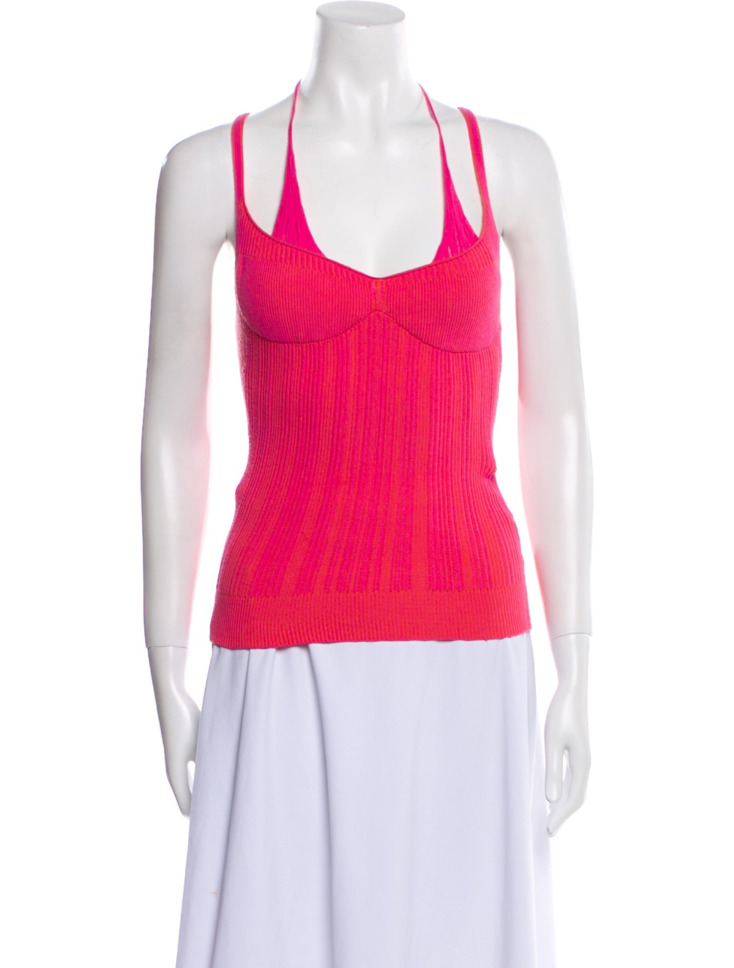 Jacquemus Scoop Neck Sleeveless Top