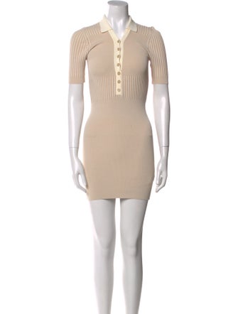 Jacquemus V-Neck Mini Dress