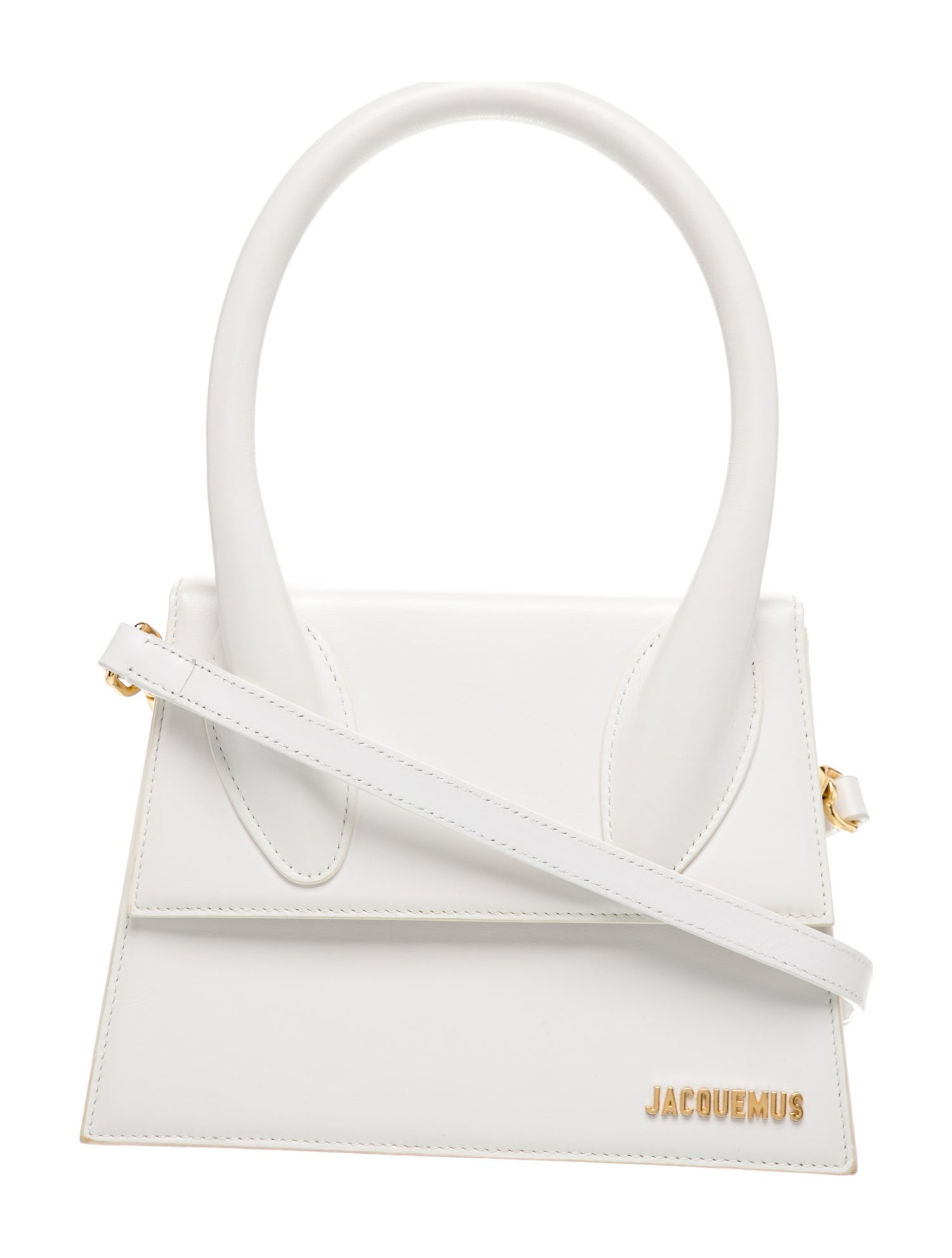 Jacquemus Leather Top Handle Bag