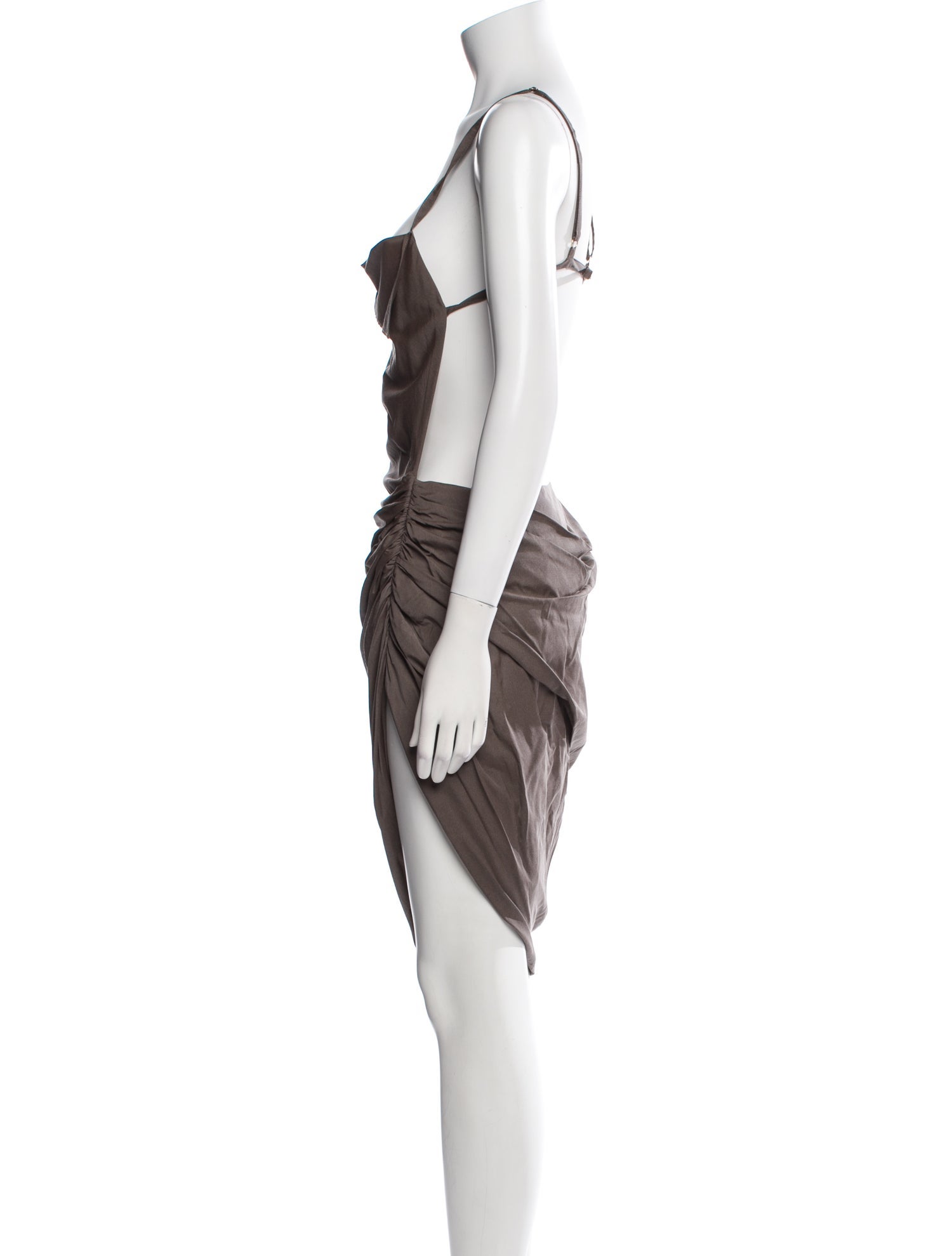 Jacquemus Cowl Neck Midi Length Dress w/ Tags