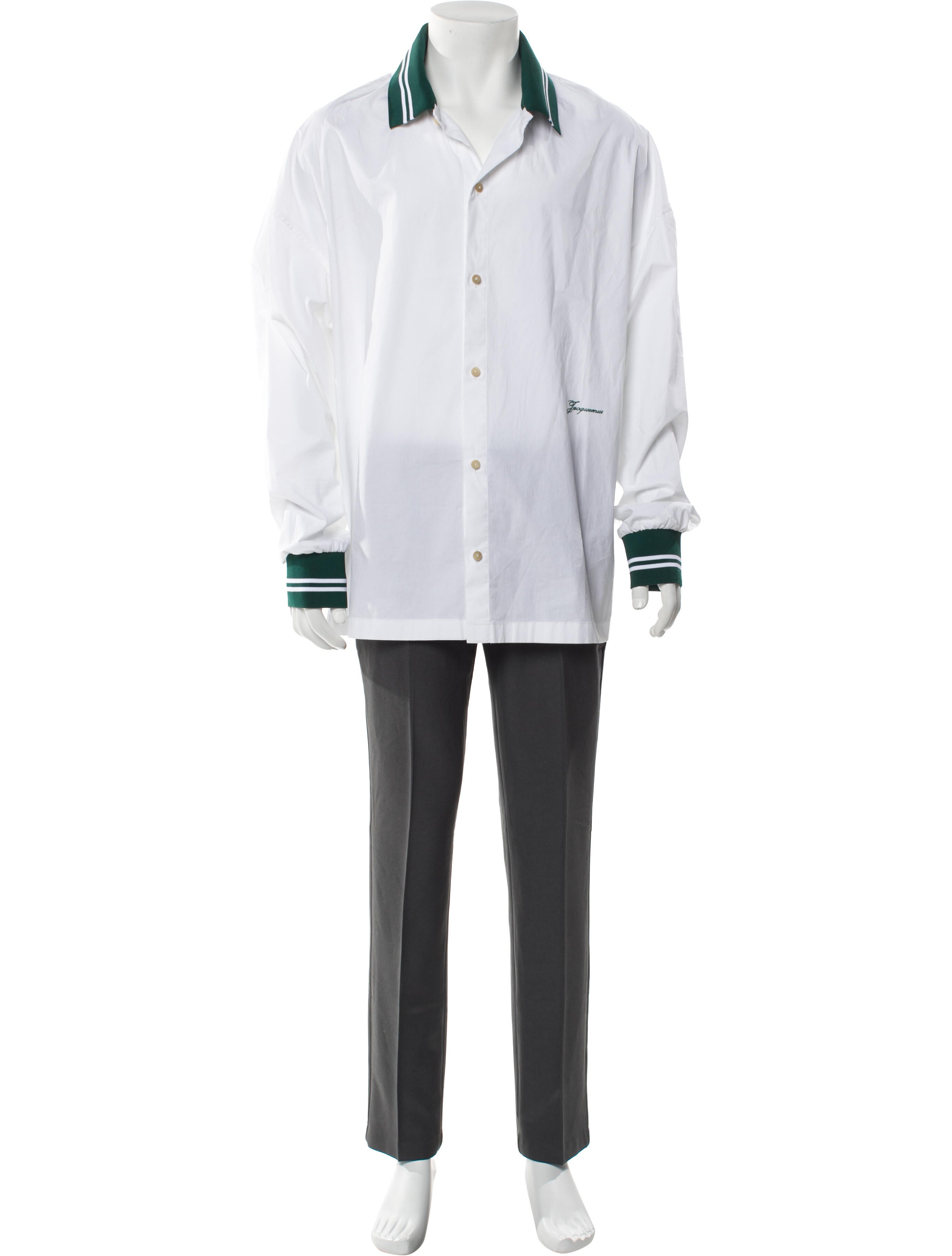 Jacquemus Striped Long Sleeve Shirt