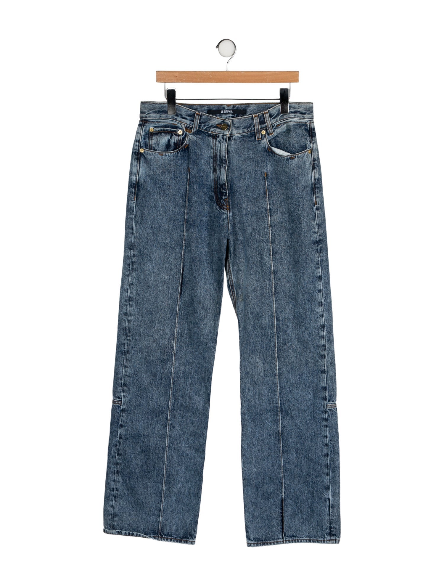 Jacquemus High-Rise Wide Leg Jeans