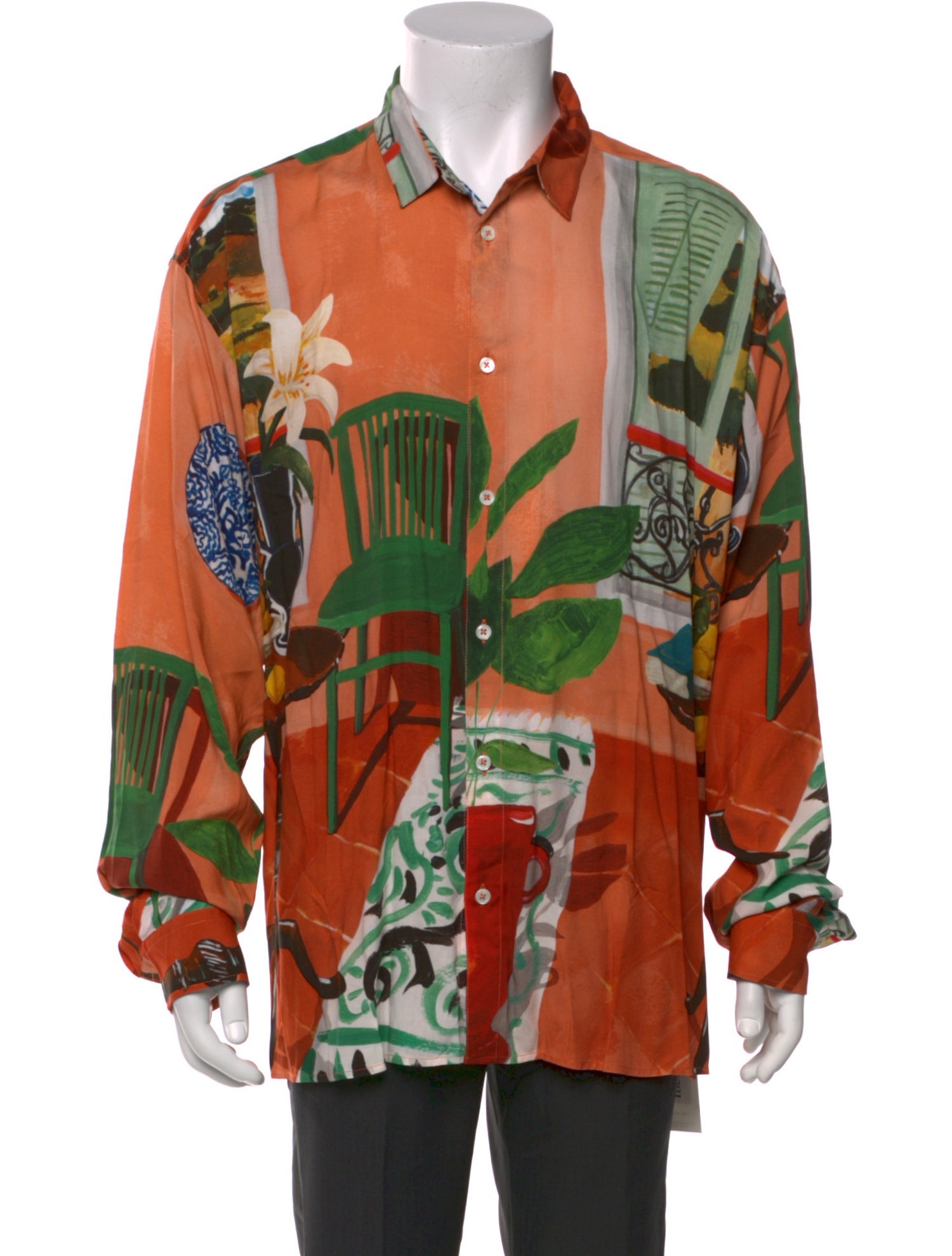 Jacquemus Printed Long Sleeve Shirt w/ Tags