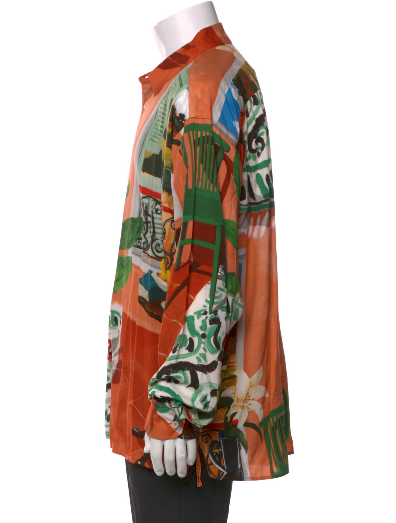 Jacquemus Printed Long Sleeve Shirt w/ Tags