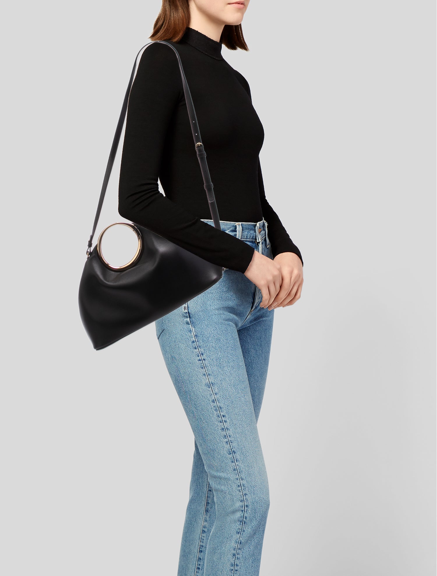 Jacquemus Leather Top Handle Bag
