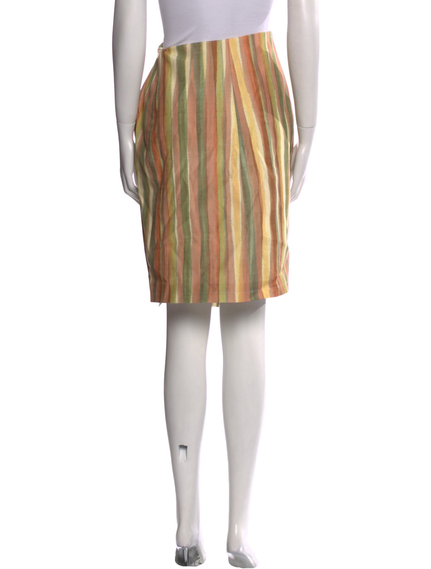 Jacquemus Striped Knee-Length Skirt