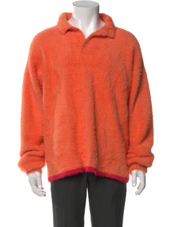 Jacquemus Collar Long Sleeve Polo Sweater