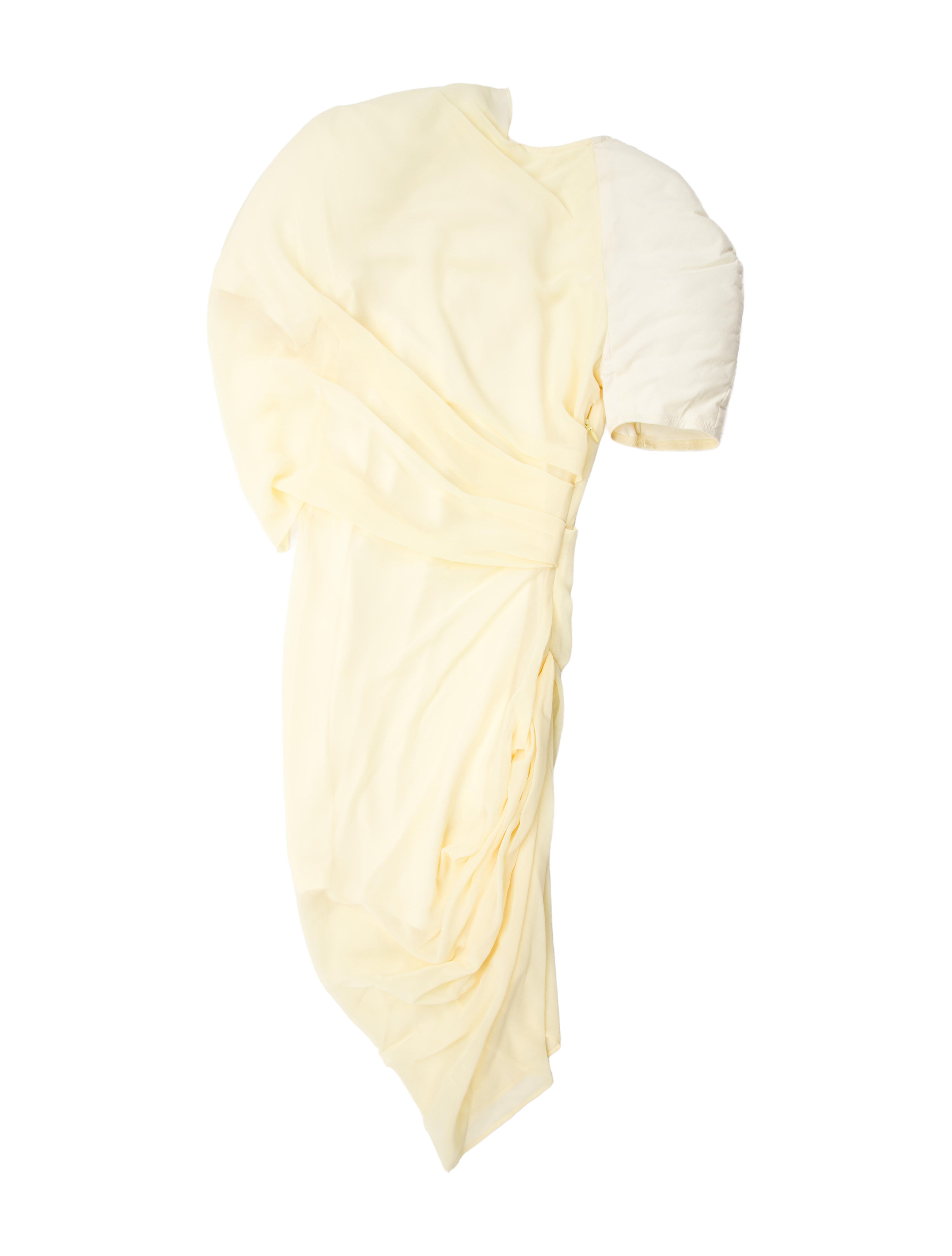 Jacquemus Asymmetrical Midi Length Dress