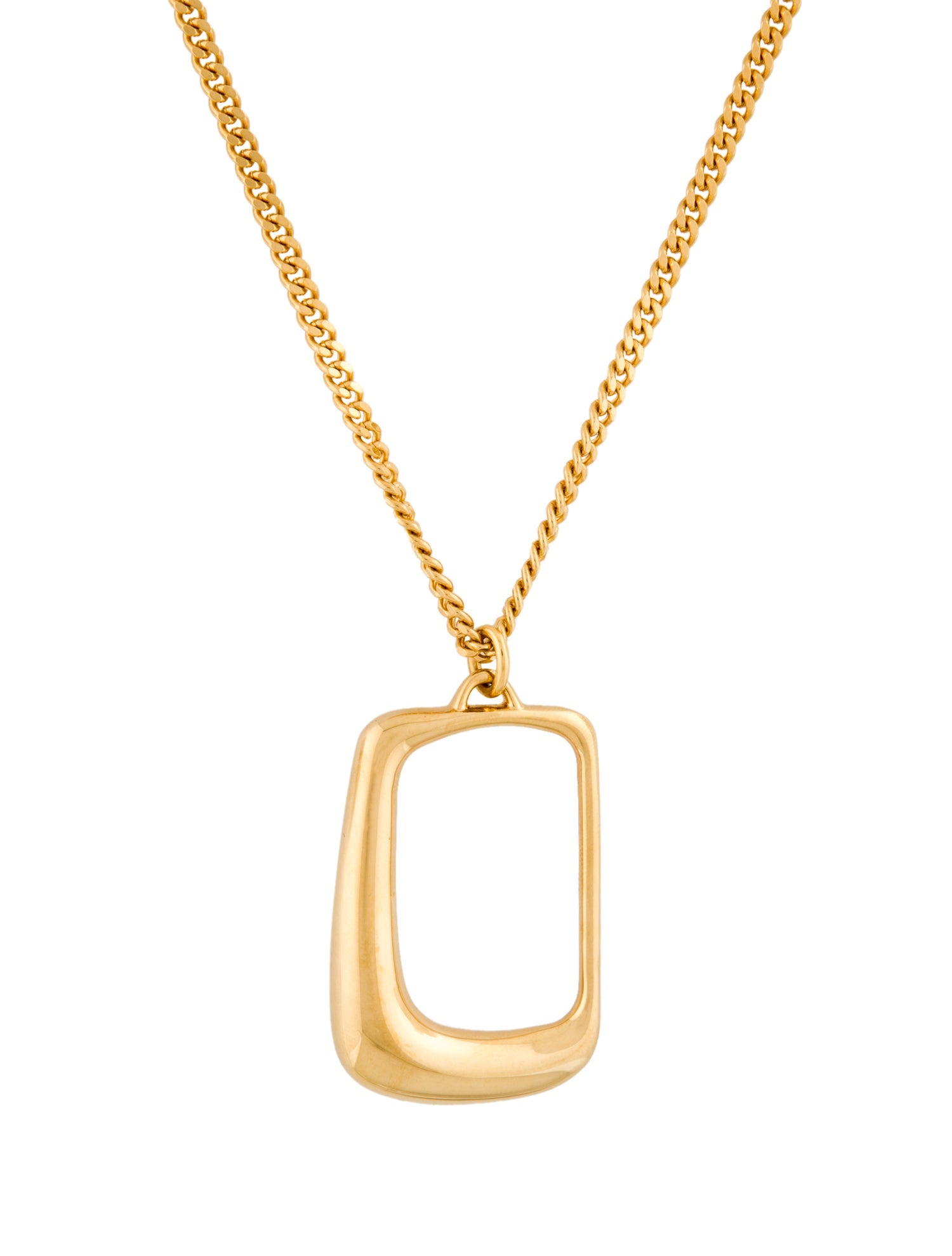 Jacquemus Le Collier Ovalo Pendant Necklace