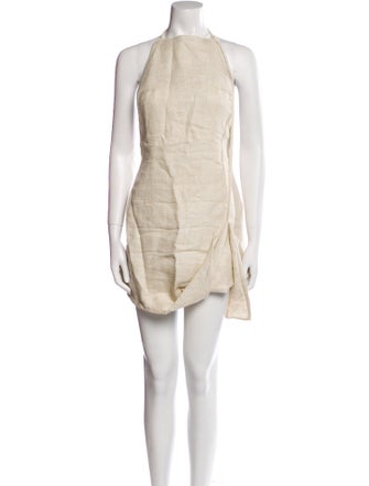 Jacquemus Linen Mini Dress