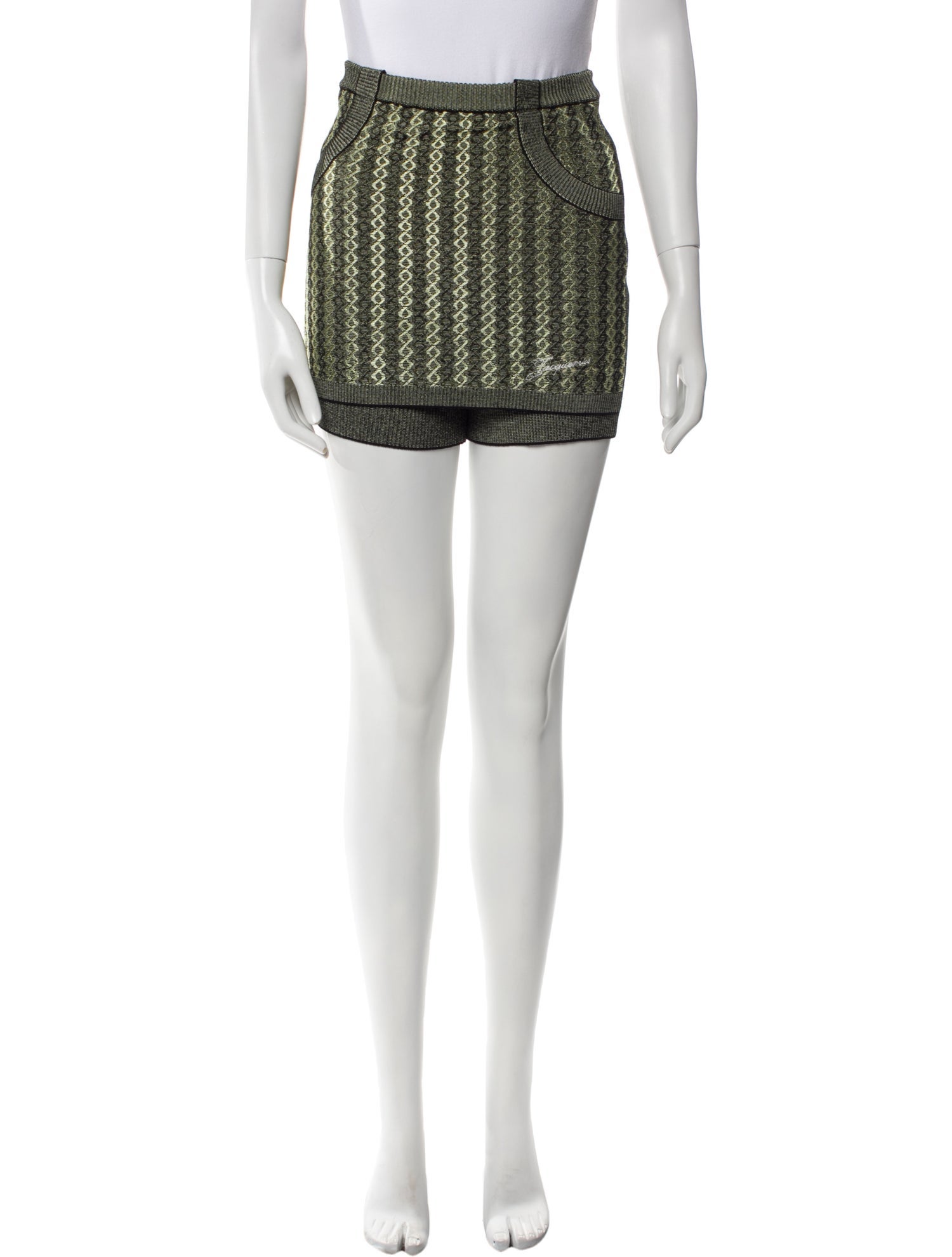 Jacquemus Printed Mini Shorts w/ Tags