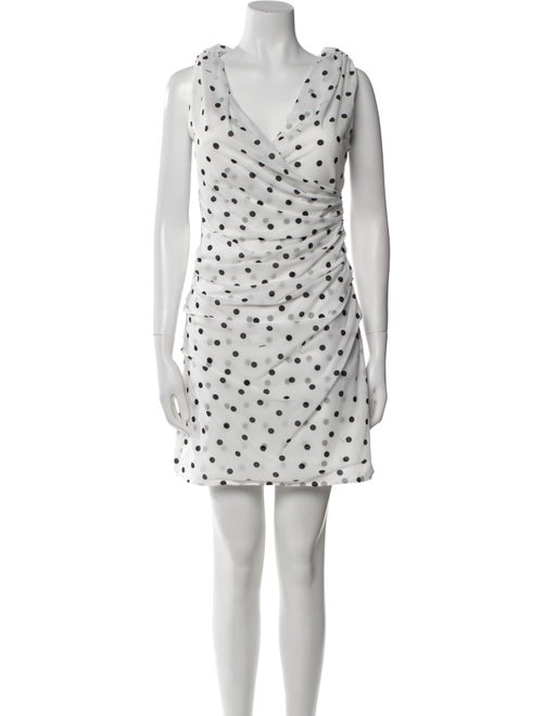 Jacquemus Polka Dot Print Mini Dress