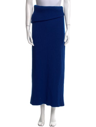 Jacquemus Wool Long Skirt