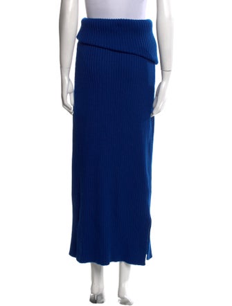 Jacquemus Wool Long Skirt