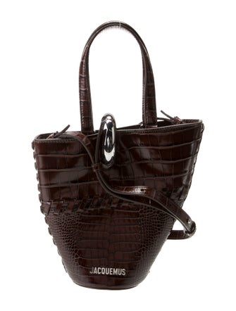 Jacquemus Leather Top Handle Bag