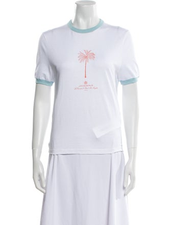 Jacquemus Graphic Print Crew Neck T-Shirt