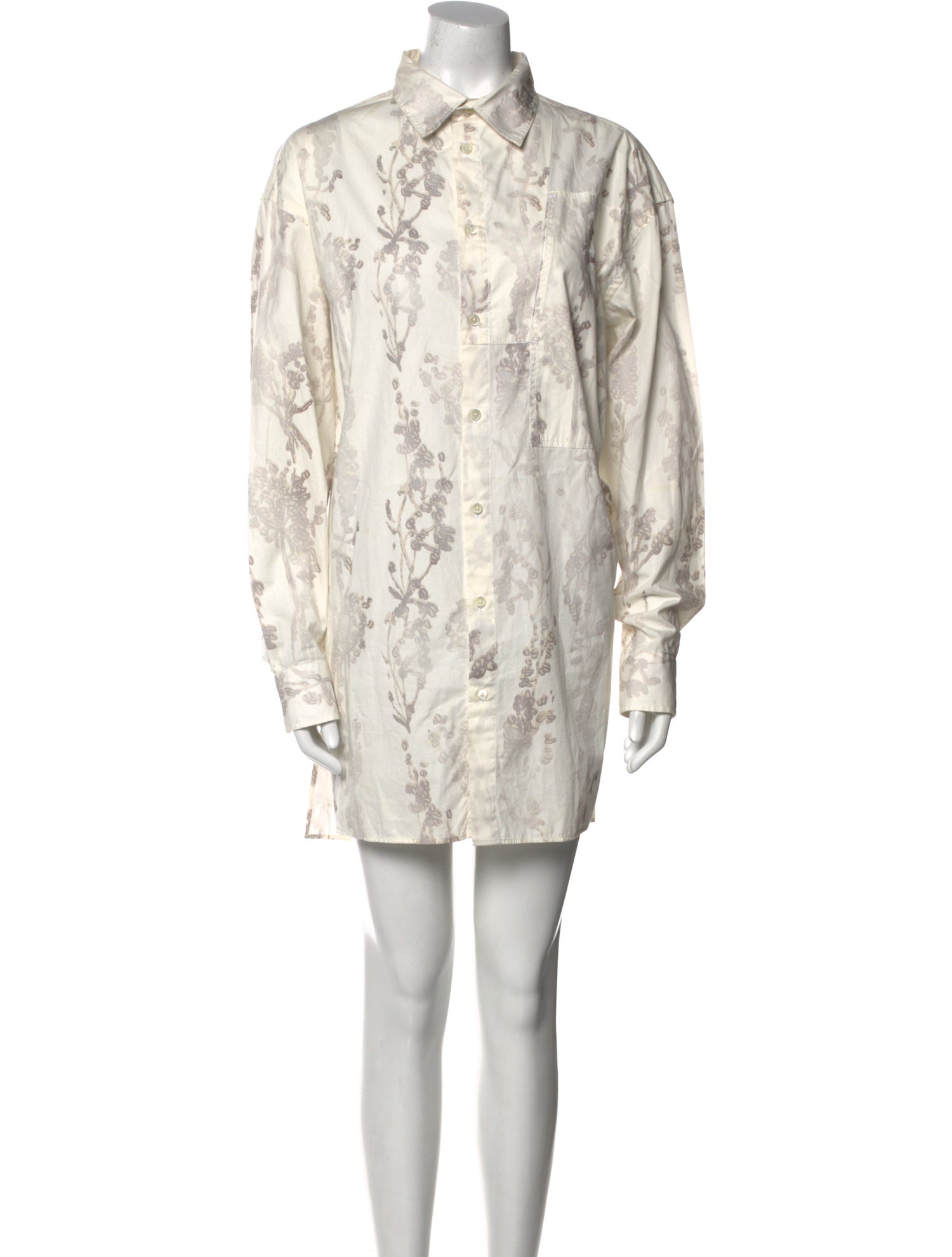 Jacquemus Floral Print Mini Dress