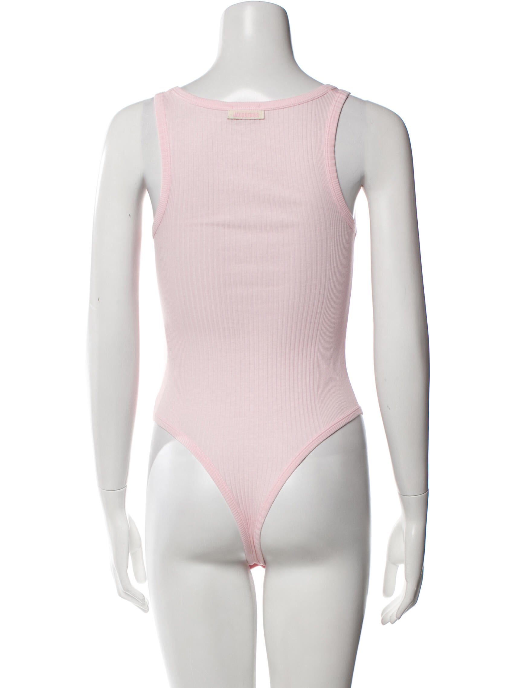 Jacquemus Square Neckline Sleeveless Bodysuit