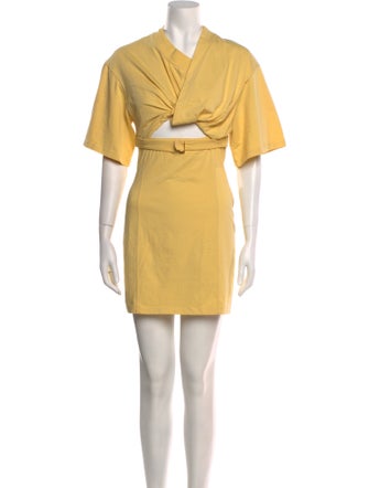 Jacquemus Cowl Neck Mini Dress