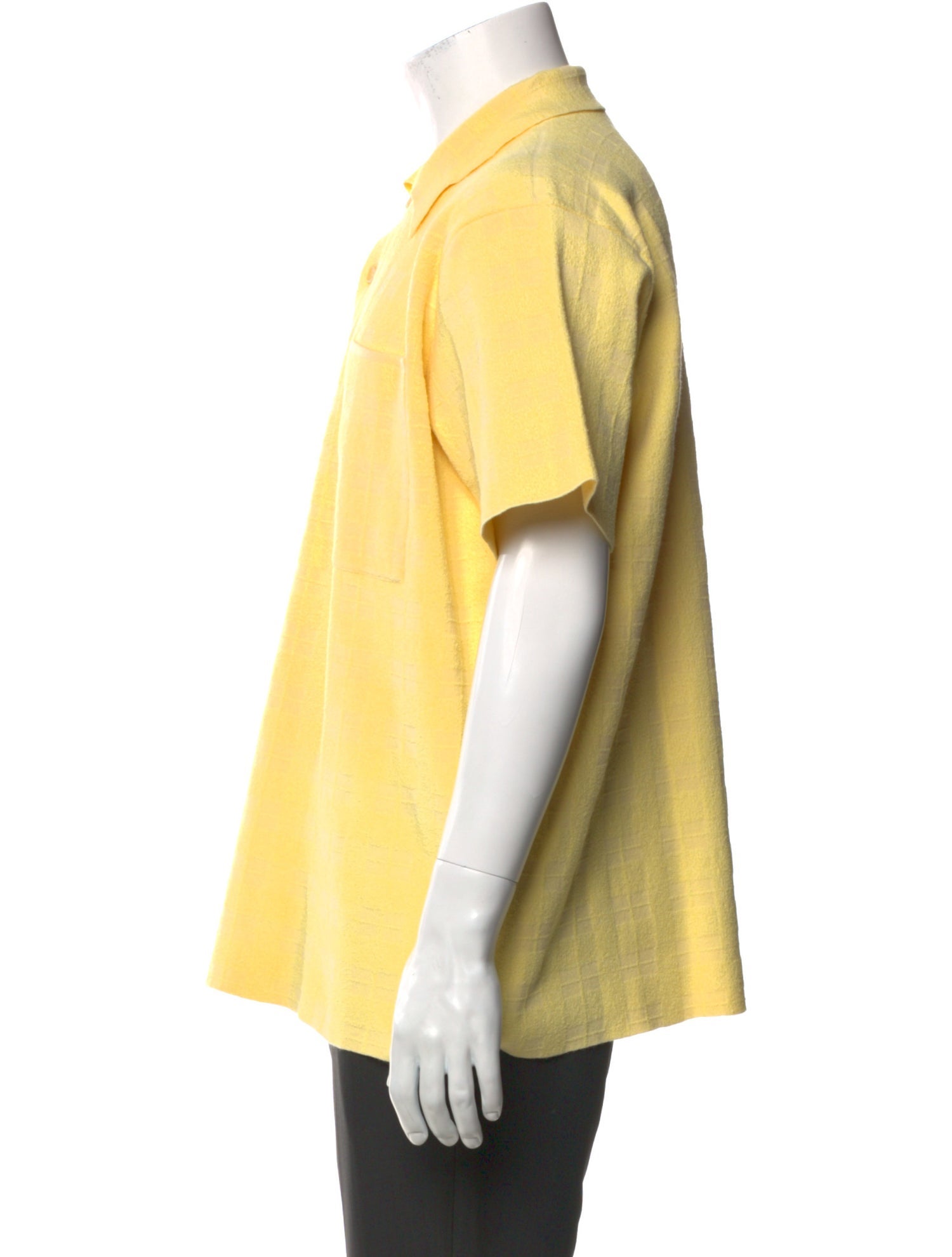 Jacquemus Collar Short Sleeve Polo Shirt