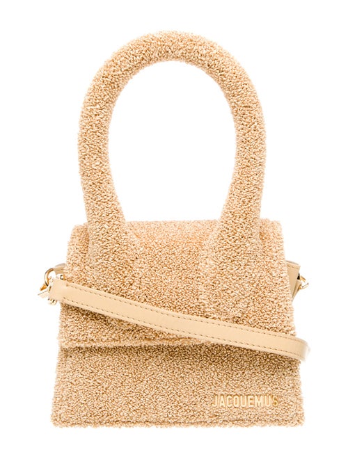 Jacquemus Raffia Top Handle Bag