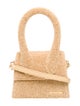 Jacquemus Raffia Top Handle Bag